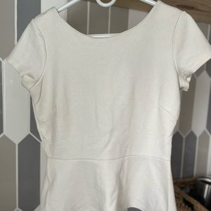 Banana Republic peplum top